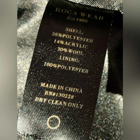 Vintage Rocawear Belted Wool Pea Coat - Picture 7 of 12